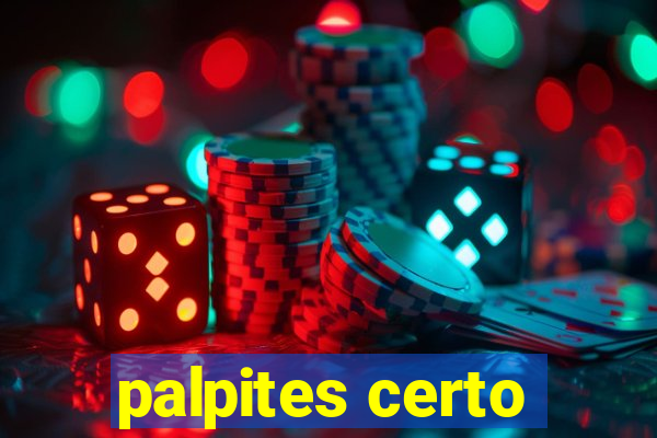 palpites certo